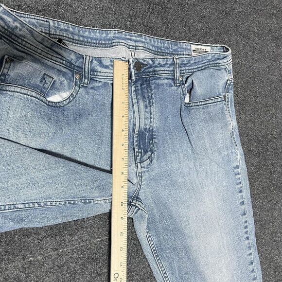 Buffalo David Bitton Jeans Mens 40x30 Jackson-X Straight Stretch Denim Pants - Picture 7 of 11